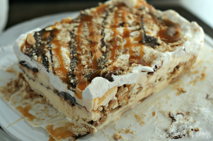 Blue Bunny® Caramel Fudge Crunch Ice Cream Cake Dash Of Evans